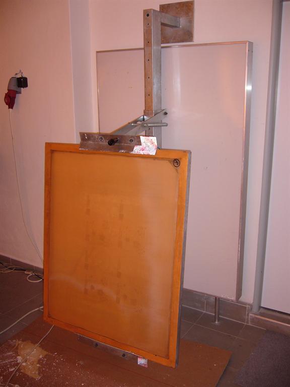 Screen coating stand Finish v.o.s. Dašice